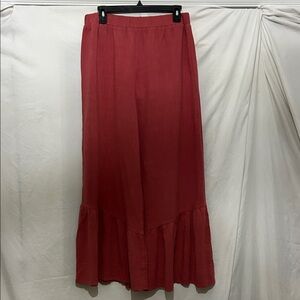 Elegant Salmon Women's pants